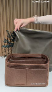 ISLAND ELEPHANT Bag Organizer Insert Felt Handbag Tote Bag