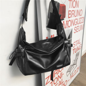 OUDENGPAI | กระเป๋าสะพายข้างผู้หญิงสีดำความจุขนาดใหญ่ กระเป๋าเดินทางแบบลำลองสำหรับผู้หญิง กระเป๋าสะพายข้างสำหรับเล่นกีฬา กระเป๋าสะพายข้างแบบอเนกประสงค์