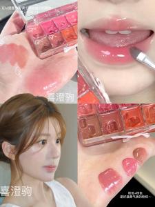 DIY ลิปสติกเพื่อความชุ่มชื้นและบำรุงริมฝีปาก 10 สี ช่องบรรจุภัณฑ์สำหรับทำเครื่องสำอางที่หลากหลายจากจีนแผ่นดินใหญ่