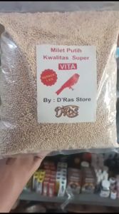 BAYAR DI TEMPAT!!Milet putih kiloan merk vita ( white millet ) || Makanan Burung || BURUNG