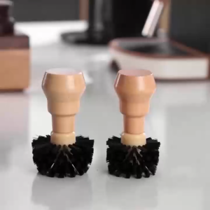 แปรงปัดกากกาแฟ ที่ปัดผง Coffee Brush หัวแปรง 360 องศา ขนแปรงแข็งแรง ไม่หลุดร่วง จับง่าย Mindcoffee