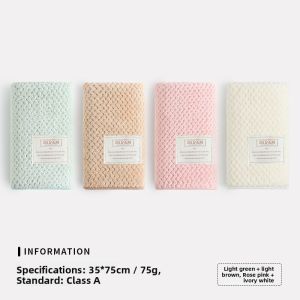 Absorbent Quick Dry No Fuzz Face & Hair Towel