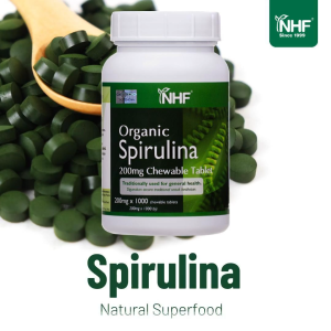 NHF Organic Spirulina (1000 Tablets)