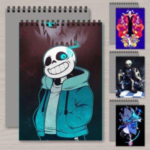 New Undertale A4 Sketchbook Art Drawing Blank Page Quick-drawing Weekly Sketchbook Notebook Art Supplies Drawing Book