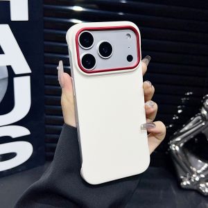 szhaiyu | For Magsafe Magnetic Wireless Charging Frameless Phone CaseFor IPhone 17 Air 17E 16E 16 15 14 Pro Max Leather Protective Cover