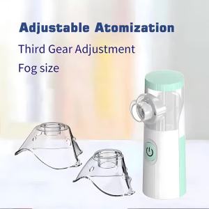 Handheld Inhale Nebulizer Mesh Atomizer Cough Inhaler Nebuliser Inhalator for Adult Kids Portable Nebulizador Use Dry Battery
