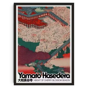 Yayoi Kusama Mount Fuji Canvas Print Japanese Mountain Landscape Poster Colourful Modern Art for Living Room Bedroom or Office