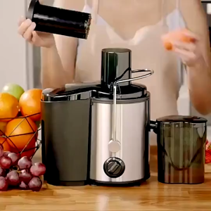 【COD】Kalinga Juicer Machine Heavy Duty Electric Fruit Squeezer 800W 64MM Caliber 500ML Juice Cup For Home Kitchen Family Daily Use Fruit Small Shop Family Fruit Vegetable Juicing Household Food Preparation