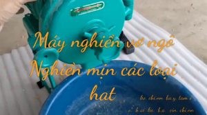 Máy xay bột nghiền vỡ ngô cho gà vịt ăn máy lắp công suất 22kw