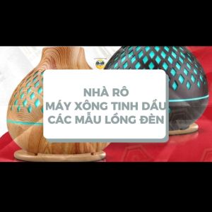 (HCM) Máy Khuếch Tán Tinh Dầu Lồng Đèn Sao Tạo Hương Thơm Tăng Độ Ẩm - Rô Organic