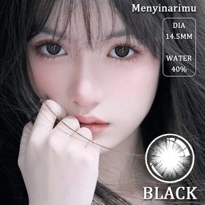 (Bayar Di Tempat) Softlens MINUS【-1.00~-6.00】2PCS BEAUTYEYE Softlens Soflen Warna soflens diameter 14.5mm others soflen hitam softlens mata 2022 soflens minus terbaru soplen mata korea terbaru softlens hitam
