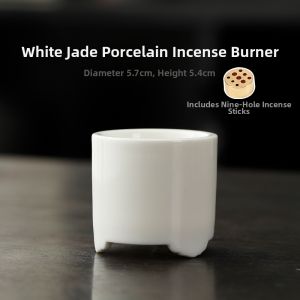 CIYIYAO | Indoor White Porcelain Mini Incense Burner