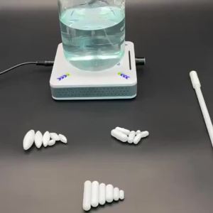 5Pcs Laboratory Magnetic Bar Cylindrical Magnetic Stirrings Rod Magnetic Stirrings Mixer Corrosion Resistant Mixer Rod 3 types