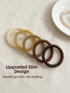 ZUOOU | Fine Small Volume High Elasticity Telephone Wire Hair Ties