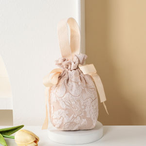 10/30/50Pcs Red Candy Bags Portable Canvas Gift Bag Party Wedding Souvenir Goodie Packing Gift Storage Bags Wholesale 2026 New