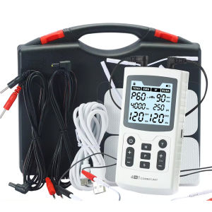4 In 1 Electric Muscle Stimulator Interferential High-Frequency Physiotherapy Device IFT RUSS TENS Pulse Electrostimulator