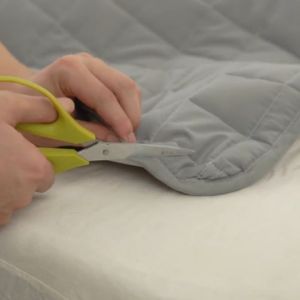 Quilted Cotton Mattress Protector | Bed Cover Fitted Bedsheet | Skin-Friendly Cotton | Single/Double/Queen/King Size | Cartoon Design