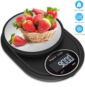 Cân điện tử nhà bếp cảm ứng 3kg-5kg/01gr có tính năng trừ bì chuyển đổi trọng lượng thông minh độ chính xác cao