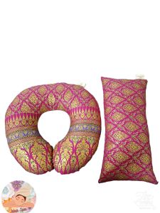 หมอนรองคอขายเป็นคู่ใช้รองคอเพื่อพักผ่อนใช้รองหน้าเวลาคว่ำหน้าเพื่อนวด