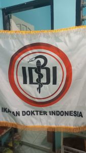 Bendera IDI Ikatan Dokter Indonesia Rumbai