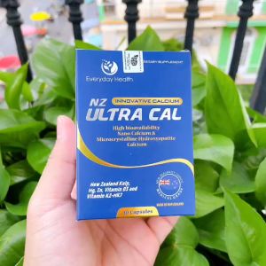 NZ ULTRA CAL (Hàng nhập khẩu) - Bổ sung canxi hữu cơ vitamin D3 K2 dùng được cho phụ nữ có thai và cho con bú.