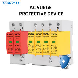 SPD 2P 4P Surge Protector Low Voltage AC Distribution Household Lightning Protection Device Arrester LBO 20KA 40KA 60KA