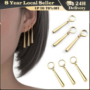1Pair One Piece Zoro Anime Earrings Women Men Cosplay Earrings Piercing Jewelry Fashion Fake Triple Earring Dangle Long Earing