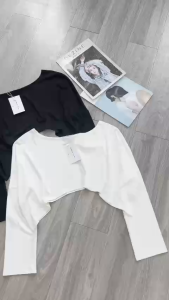 Áo Thun From Rộng Croptop Tay Dài - Tharo Clothing [AO00293]