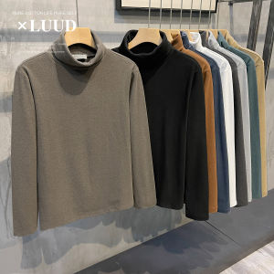 LUUD | Warm Tencel Long Sleeve T-Shirt for Men