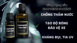 Dung Dịch Phủ Gốm GRAPHENE MERCURY 20ML - 50ML Tăng Độ Bóng Chống Thấm Nước - À La Mode