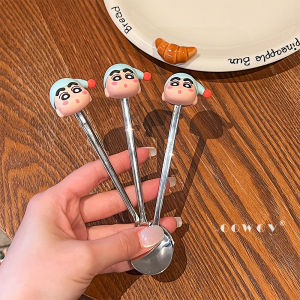 Bộ Thìa Nĩa Bằng Thép Không Gỉ Dễ Thương 304 Bộ Đồ Ăn Cho Trẻ Em Bộ Thìa Nhỏ Dùng Trong Gia Đình Bộ Đồ Ăn Học Ăn