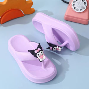 Merry Rose Slippers for Toddler Girls kuromi Flip Flops 9807-1