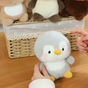 Hugging Bear Bear Penguin Elephant Plush Toy Desktop Decoration Cute Stuffed Animal Doll Learning Birthday Gift