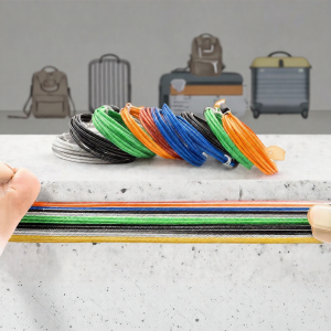 FEIZHUXIANSEN | Mini Chain Lock with Fine Steel Wire for Travel Luggage and Backpack
