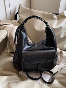 Reverie Large Capacity Womens Underarm Bag Fashionable Vintage Tote Bag Shoulder Bag for Autumn 2024 Trendy Backpack Shoulder Bag