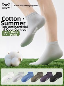 MiiOW | Antibacterial Cotton Thin Breathable Summer Socks