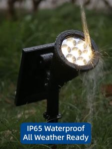 Solar Lawn Light Waterproof Outdoor Spotlight Garden Outdoor Waterproof Lawn Lights