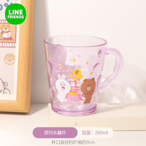 Cốc Nước Trẻ Em Elsa Frozen Princess Cốc Nước Súc Miệng Cốc Nước Uống Sữa Cốc Thủy Tinh Chống Trượt Cốc Nhựa Có Tay Cầm