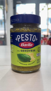 Date 08/26  Sốt Pesto xanh hiệu Barilla – lọ 190g