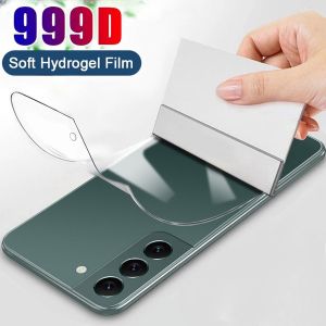 Samsung Galaxy S21 S22 S23 S24 S20 S10 S9 S8 Ultra Plus FE Note 8 9 10 20 Plus siêu Ốp lưng trong suốt Hydrogel phim bọc hoàn toàn miếng bảo vệ màn hình