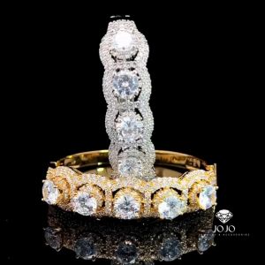 Vòng tay nữ JOJO V339 đính đá CZ cao cấp sáng lấp lánh - Phụ Kiện