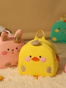 PG Children Kindergarten Schoolbag Boys Girls Backpacks Baby Anti-Lost Small Backpacks