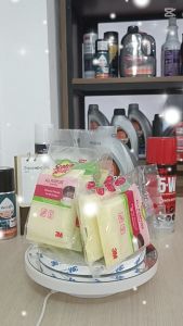 Gói 2 miếng cước lưới cọ rửa đa năng siêu bền không làm trầy xước Scotch-Brite 3M CR-LU2 90x105mm - Dmall247 siêu sạch siêu bọt