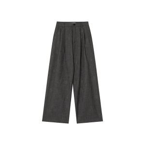 NIHAOKANONG | Quần Rộng Chân Phong Cách Retro