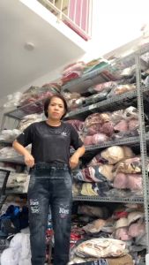 Quần jean dài bé trai 27kg đến 41kg lưng thun co giãn QT183