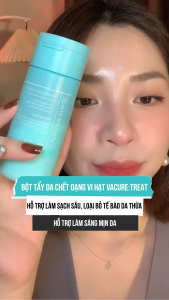 Tẩy Da Chết Vi Hạt Vacure:treat 40g Loại Bỏ Tế Bào Già Cỗi - Da Căng Bóng - Mướt Mịn Tức Thì - Vi Hạt Siêu Mịn Cho Da Mềm Sạch Sáng - Tẩy Tế Bào Chết Hiệu Quả