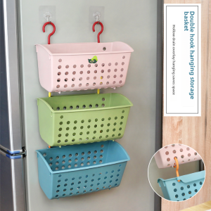 Double Hook Hanging Storage Basket
