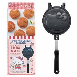 Adorable Cartoon Pancake Pan Skater Brand Non-Stick Aluminum Alloy Kitchen Cooking Utensil Hellokitty Waffle Maker Cute Mold