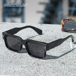 CRIXALIS Luxury Brand Sunglasses for Women Fashion Trend Square Sun Glasses Men Retro Beach Travel Shades UV400 zonnebril dames