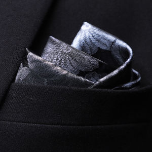 LIESHANG | Floral Patterned Mens Suit Pocket Square British Style